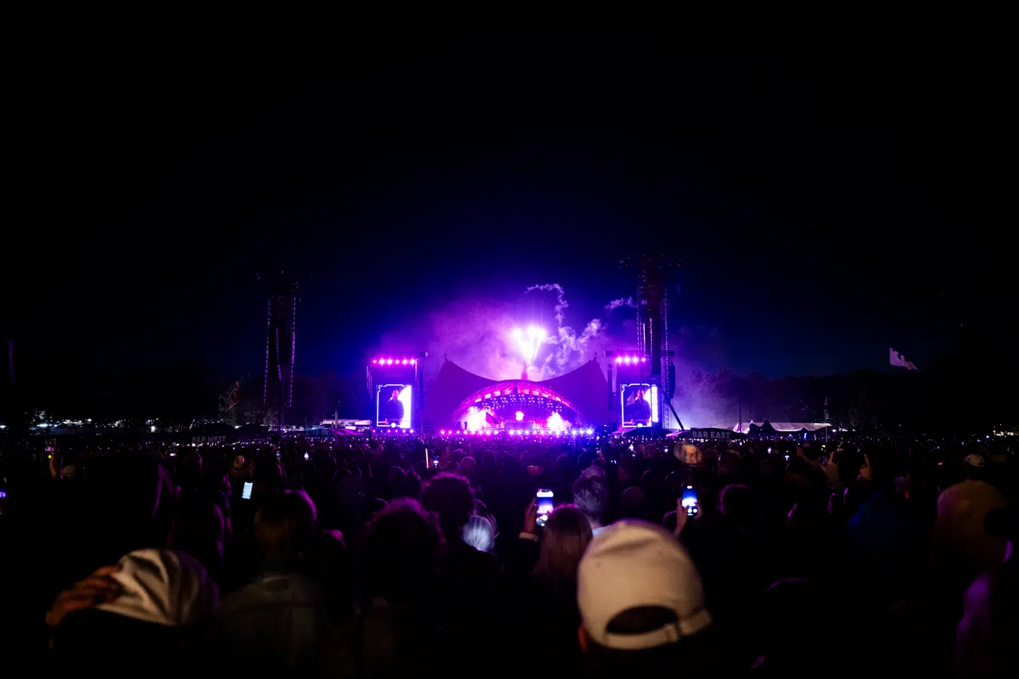 Orange Scene under Roskilde Festival 5. juli 2024.