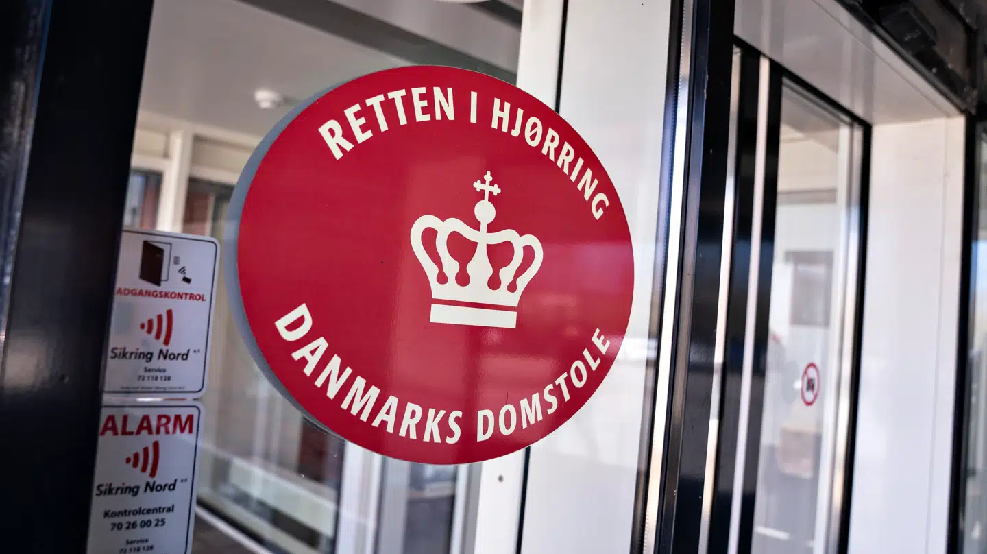 Retten i Hjørring, 23. april 2021.