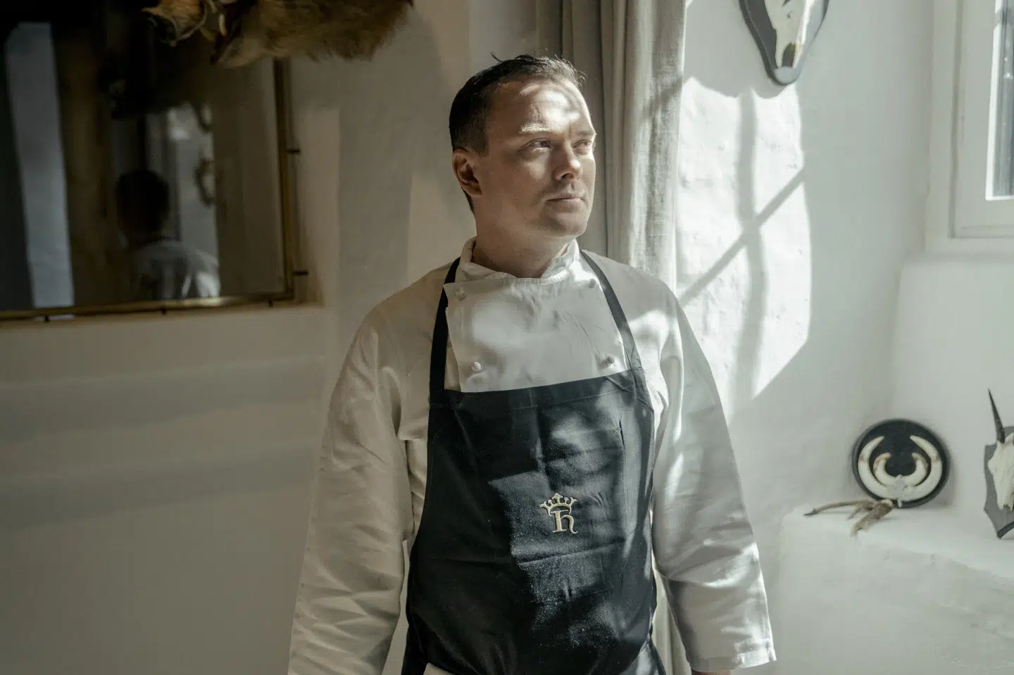 Køkkenchefen på Kong Hans Kælder, Mark Lundgaard, overtog rollen som køkkenchef i 2014, efter at Thomas Rode havde stået i spidsen for køkkenet i 17 år. (Arkivfoto).