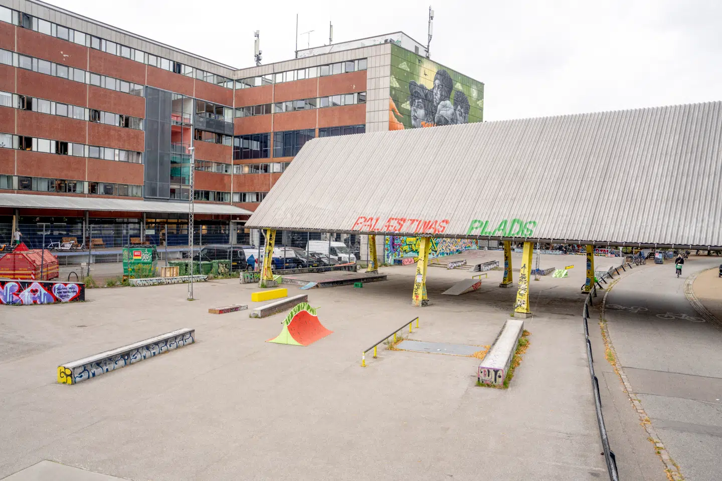 Palæstinas Plads ligger på Nørrebro.