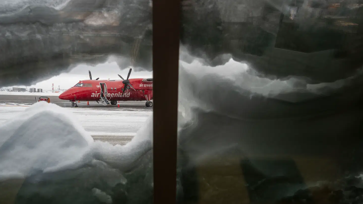 Arkivfoto fra Nuuk Lufthavn.