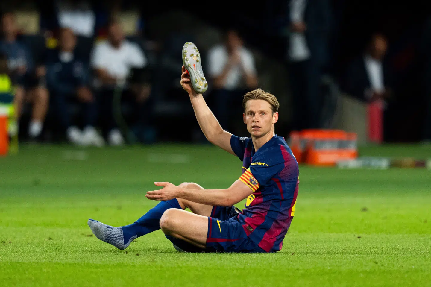 Frenkie de Jong mener ikke, at flytningen af en spansk ligakamp til Miami i december er fair. (Arkivfoto).