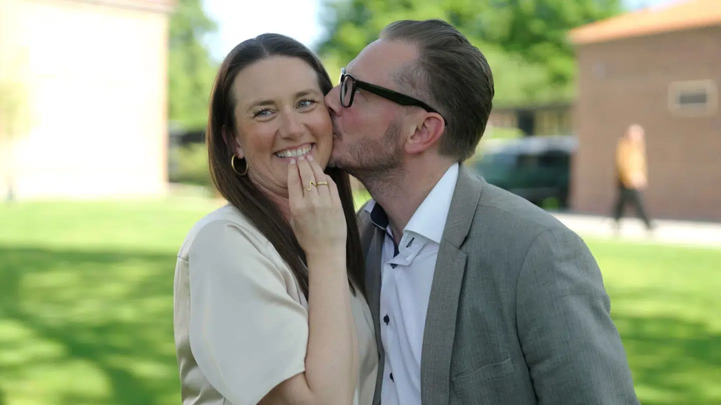 Mette Overmark og Thomas Clausen i 'Gift ved første blik'.