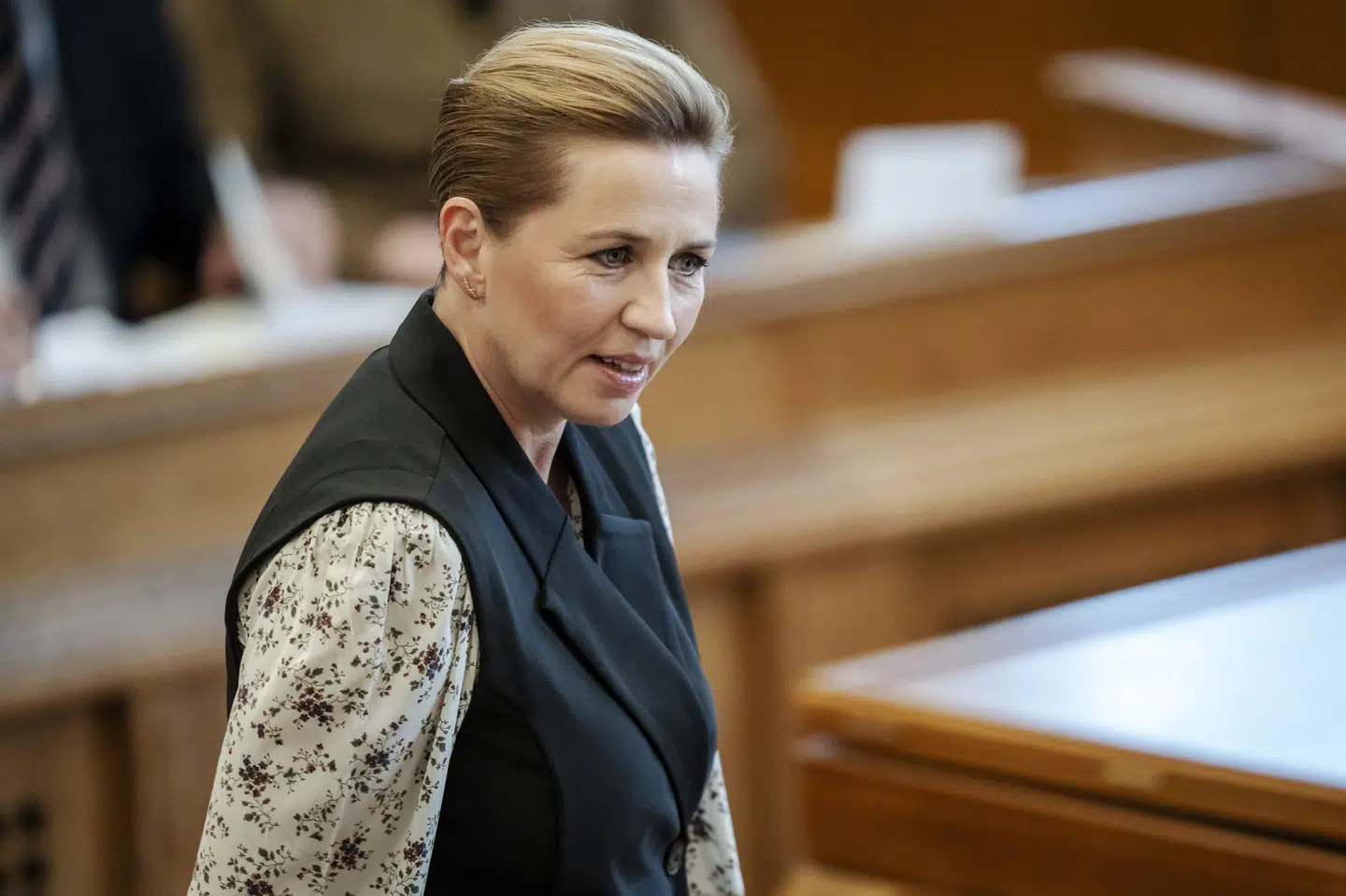 Statsminister Mette Frederiksen (S) glæder sig over, at der er indgået en aftale mellem Israel og Hamas.