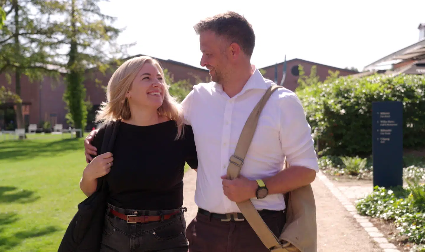 Dorthe og Lasse fandt ud af efter programmet, at de alligevel ikke var helt færdige med hinanden.