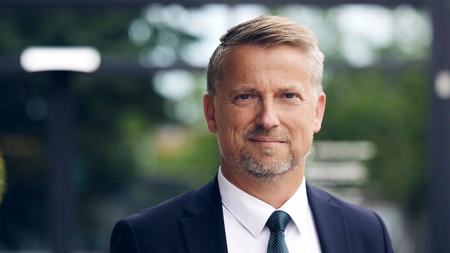 Sigurd Simmelsgaard er topchef i den danske bank fra Grenaa