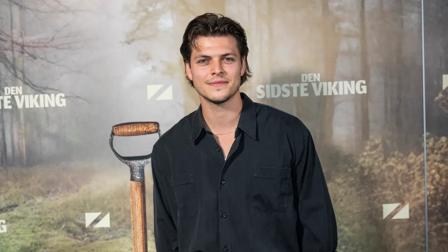 Alex Høgh til gallapremieren på Anders Thomas Jensens 'Den sidste viking' i Imperial i København onsdag den 8. oktober 2025.