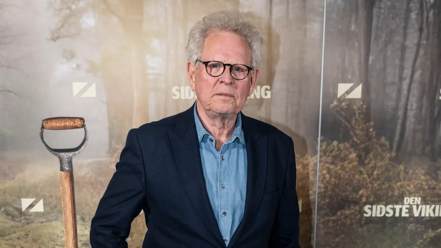 Søren Kragh Jacobsen til gallapremieren på Anders Thomas Jensens 'Den sidste viking' i Imperial i København onsdag den 8. oktober 2025.