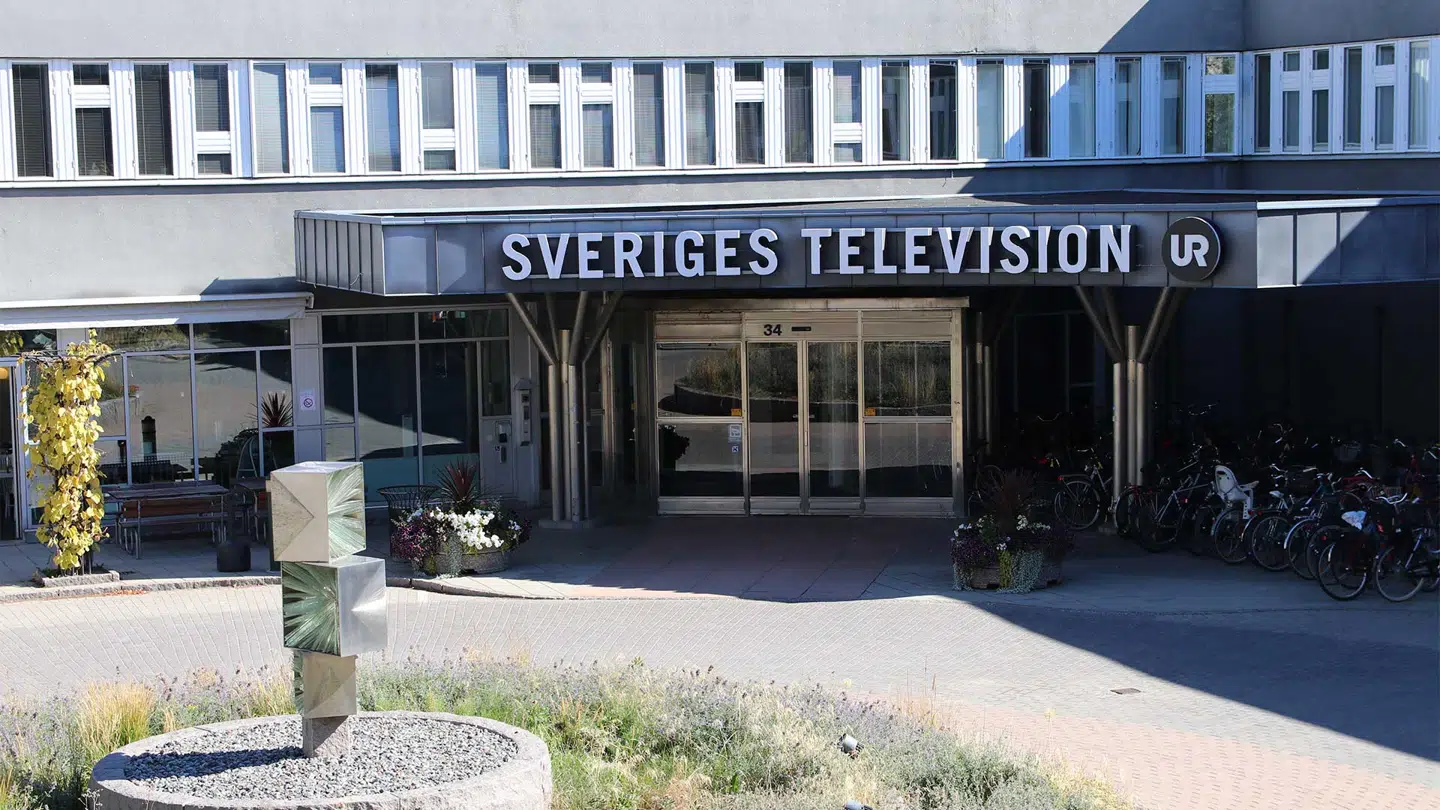 Den svenske pendant til Danmarks Radio (DR) hedder Sveriges Television (SVT) og har hovedkvarter i Gärdet i Stockholm. Foto: SVT / PR