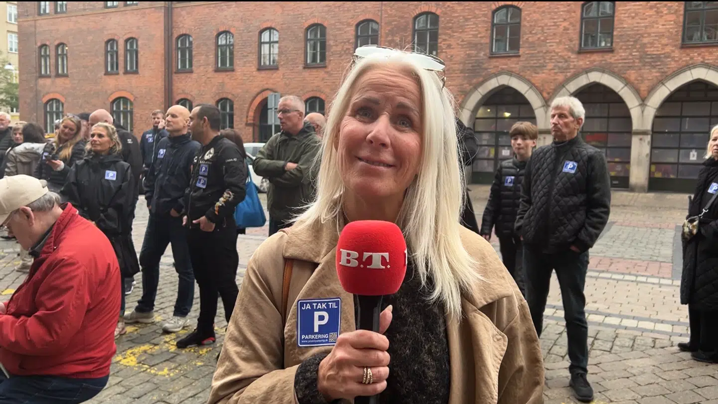 Betina Nielsen havde planlagt torsdagens demonstration.