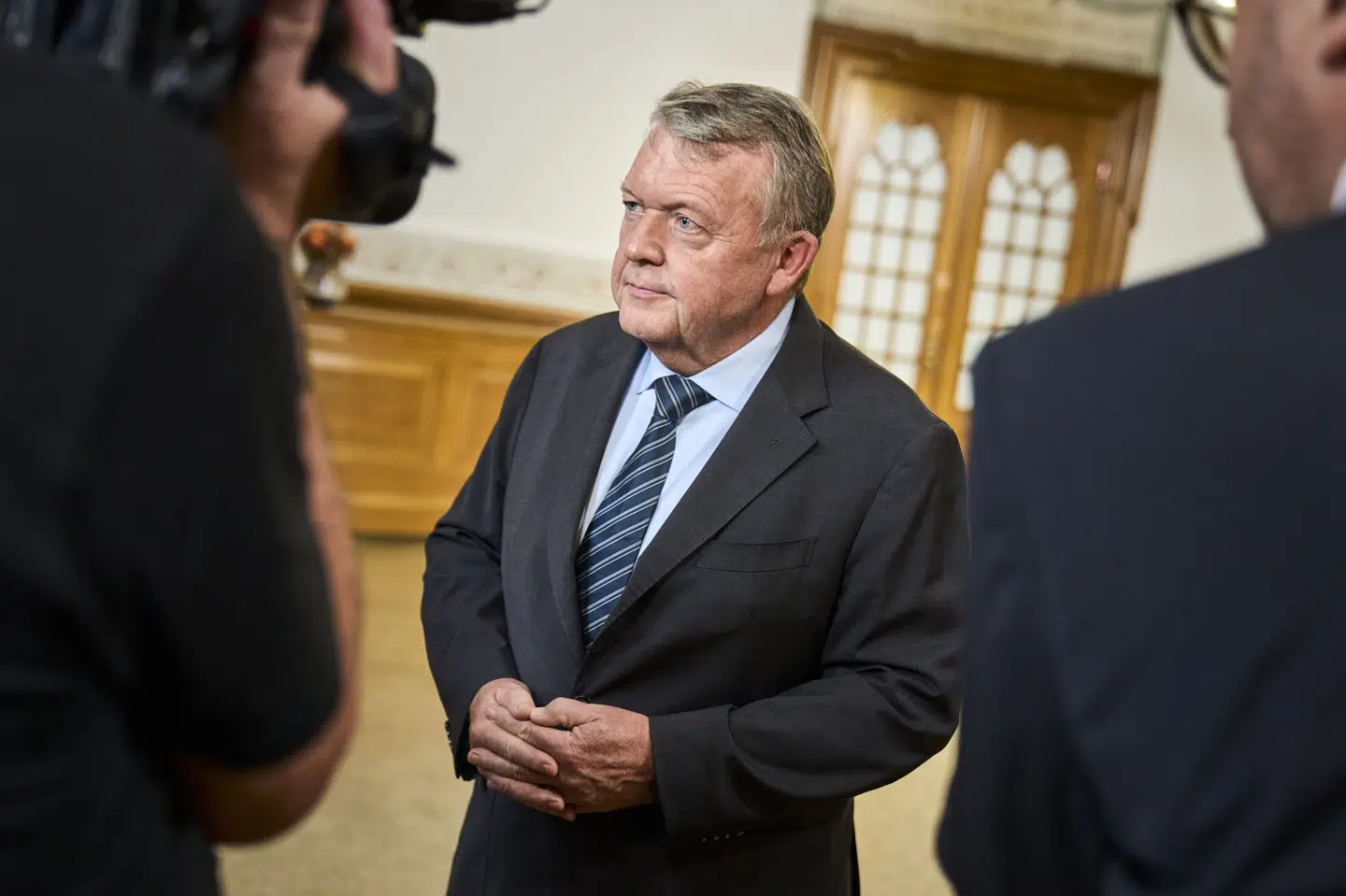 100 millioner kroner kan gå til humanitære indsatser og "tidlig genopbygning i Palæstina", siger Lars Løkke Rasmussen.
