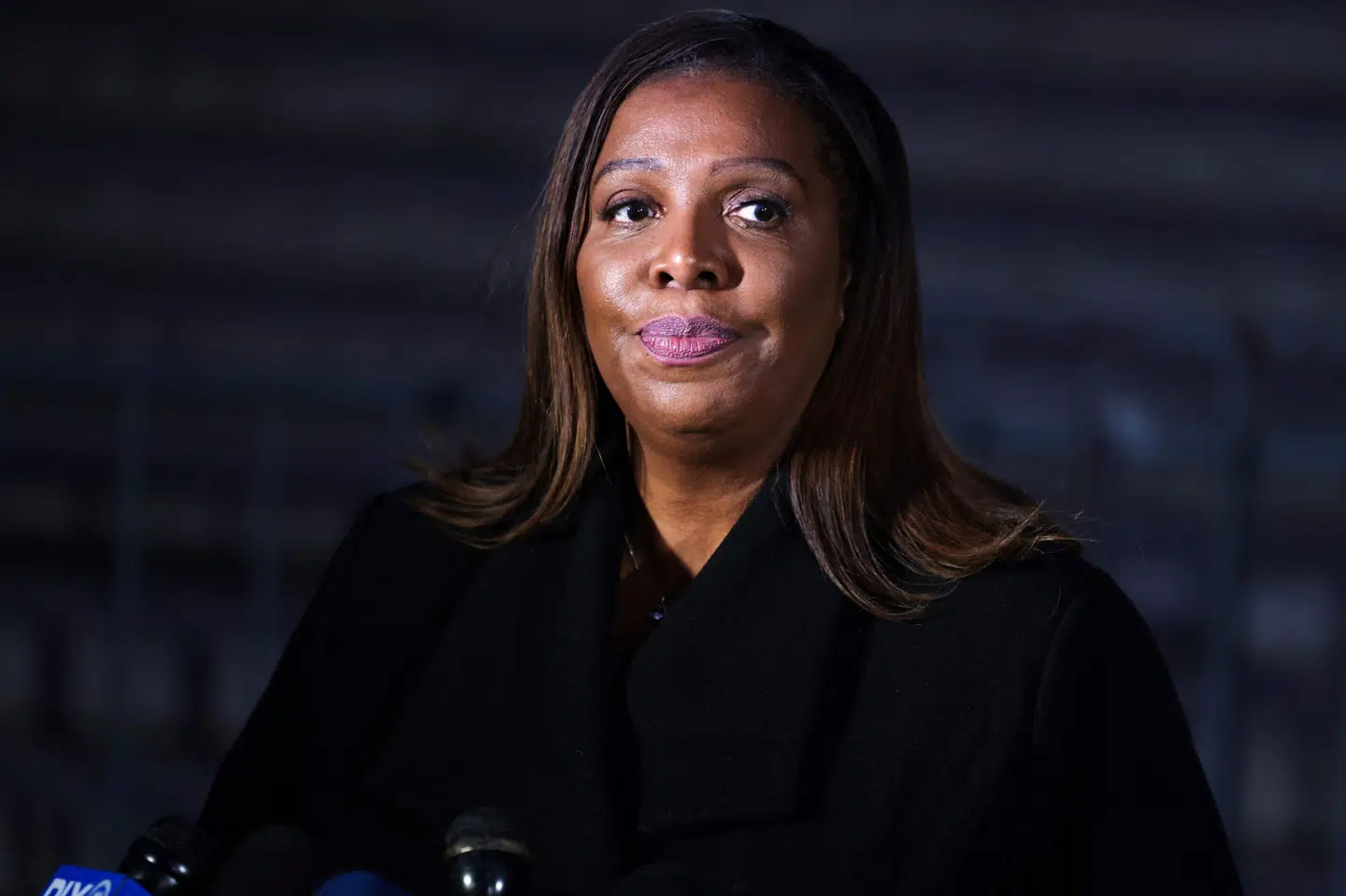 Letitia James stod i spidsen for en civil retssag mod USA's præsident, Donald Trump, og selskabet Trump Organization om manipulation af værdien af Trumps ejendomsportefølje. Trump har flere gange kritiseret hende. (Arkivfoto).