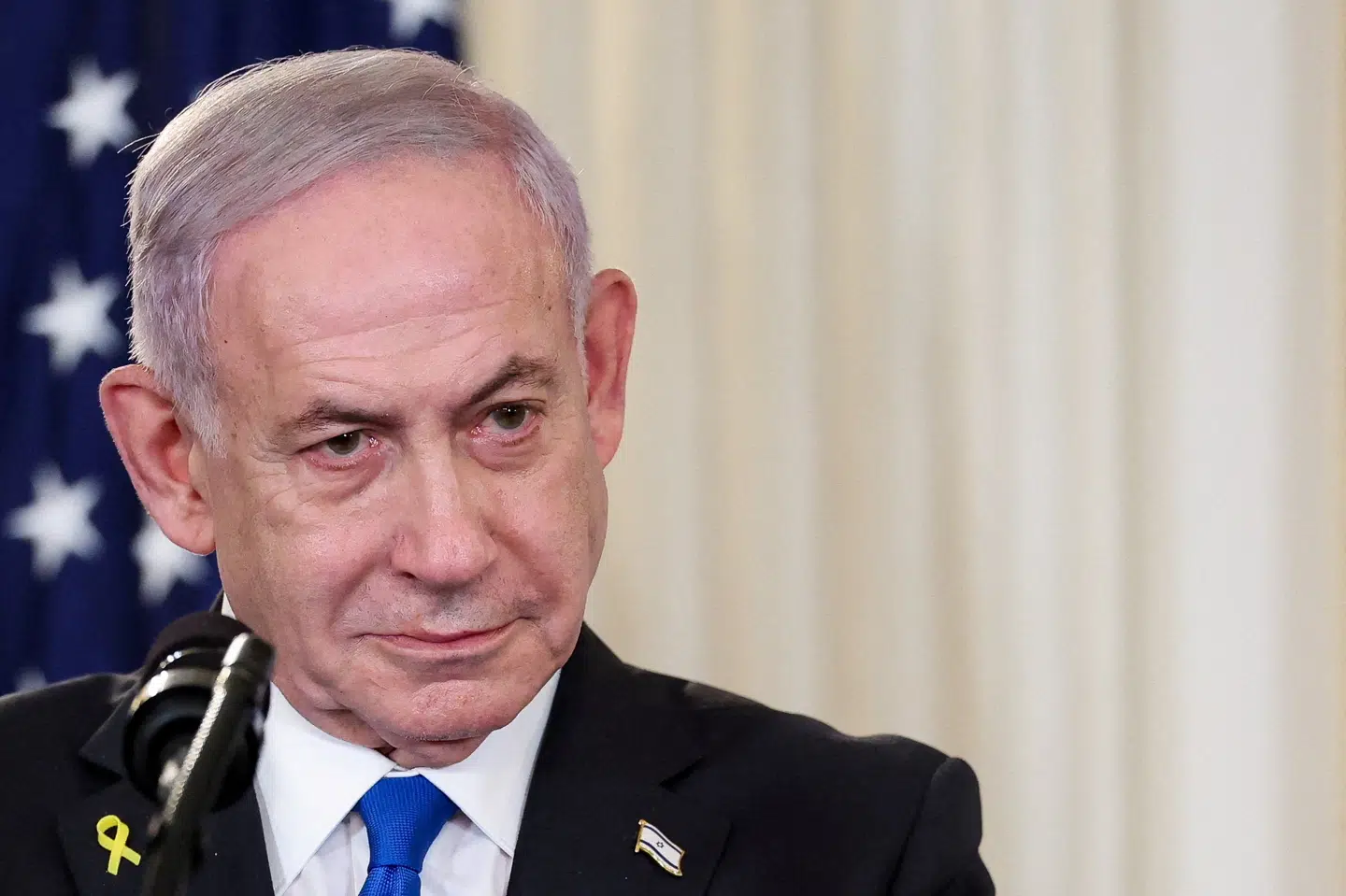 Benjamin Netanyahus regering ratificerede natten til fredag første del af en aftale, der skal sikre fred i Gaza. (Arkivfoto).