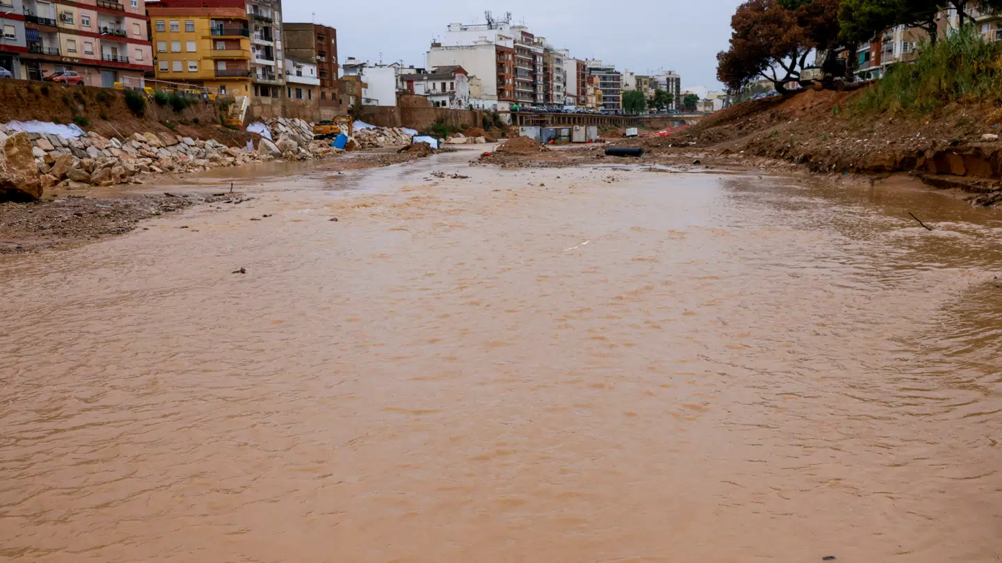 Poyo-kløften i Valencia-regionen havde oversvømmelser tilbage d. 30. september i år.
