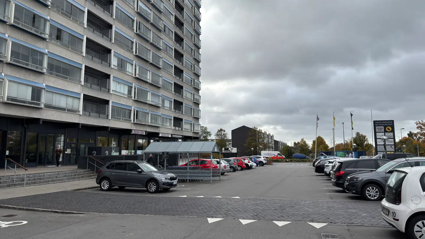 Her ses Hedegårdens Butikscenter, der er del af en absolut S-højborg, som B.T. har besøgt.