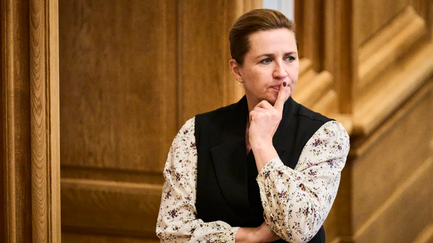 Statsminister Mette Frederiksen (S) kan se et fald i meningsmålingerne i forhold til sidste valg.