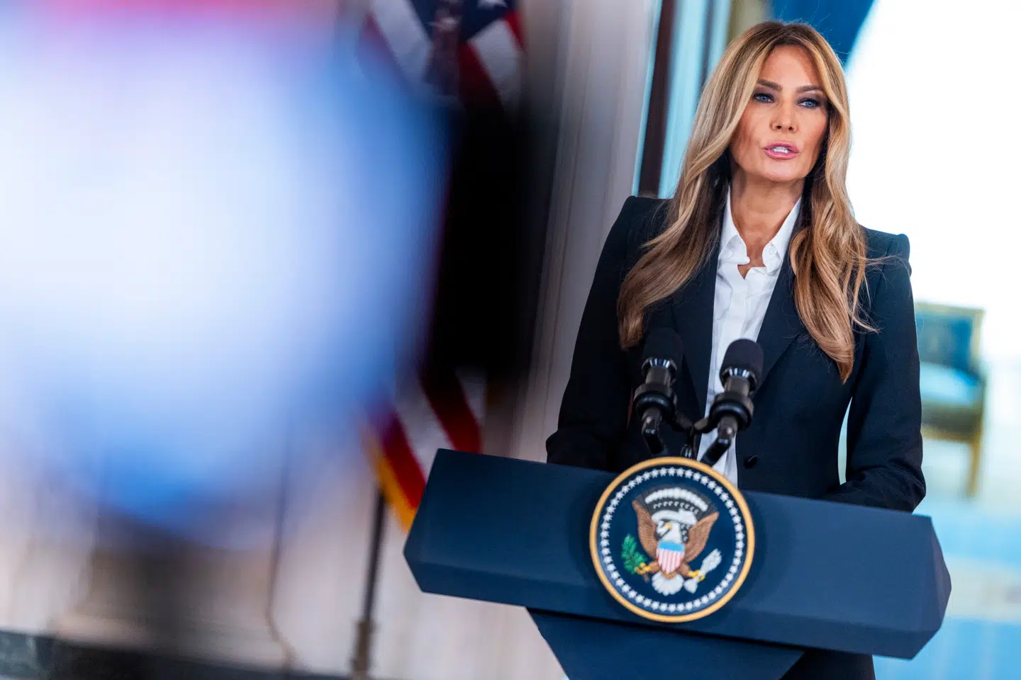 Melania Trump har været gift med den amerikanske præsident, Donald Trump siden 2005. Sammen har de en søn, Barron Trump.