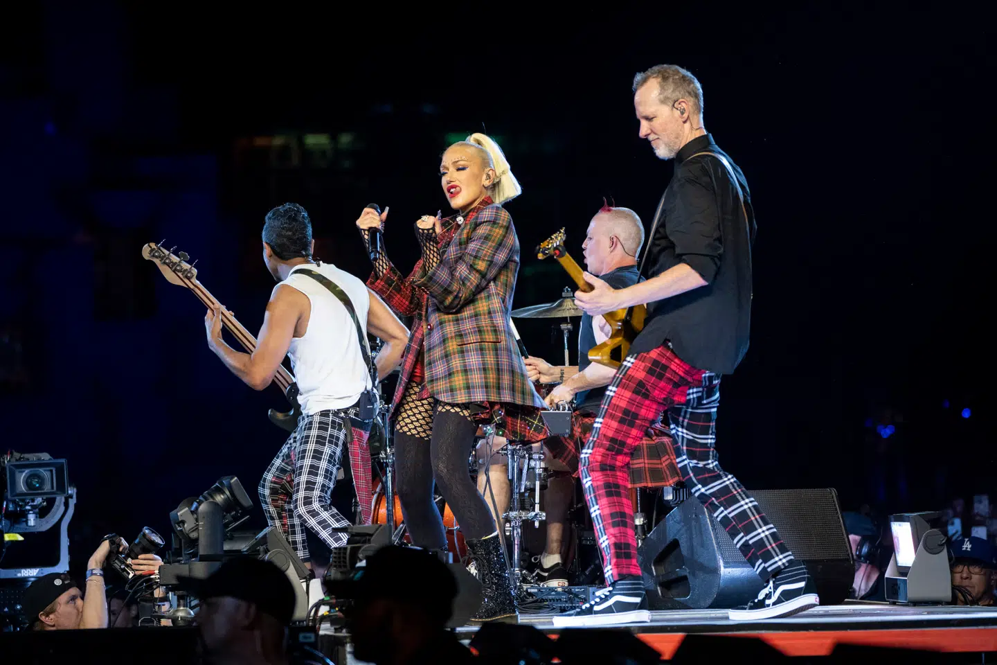 Her ses bandet No Doubt på scenen under Coachella i april sidste år.