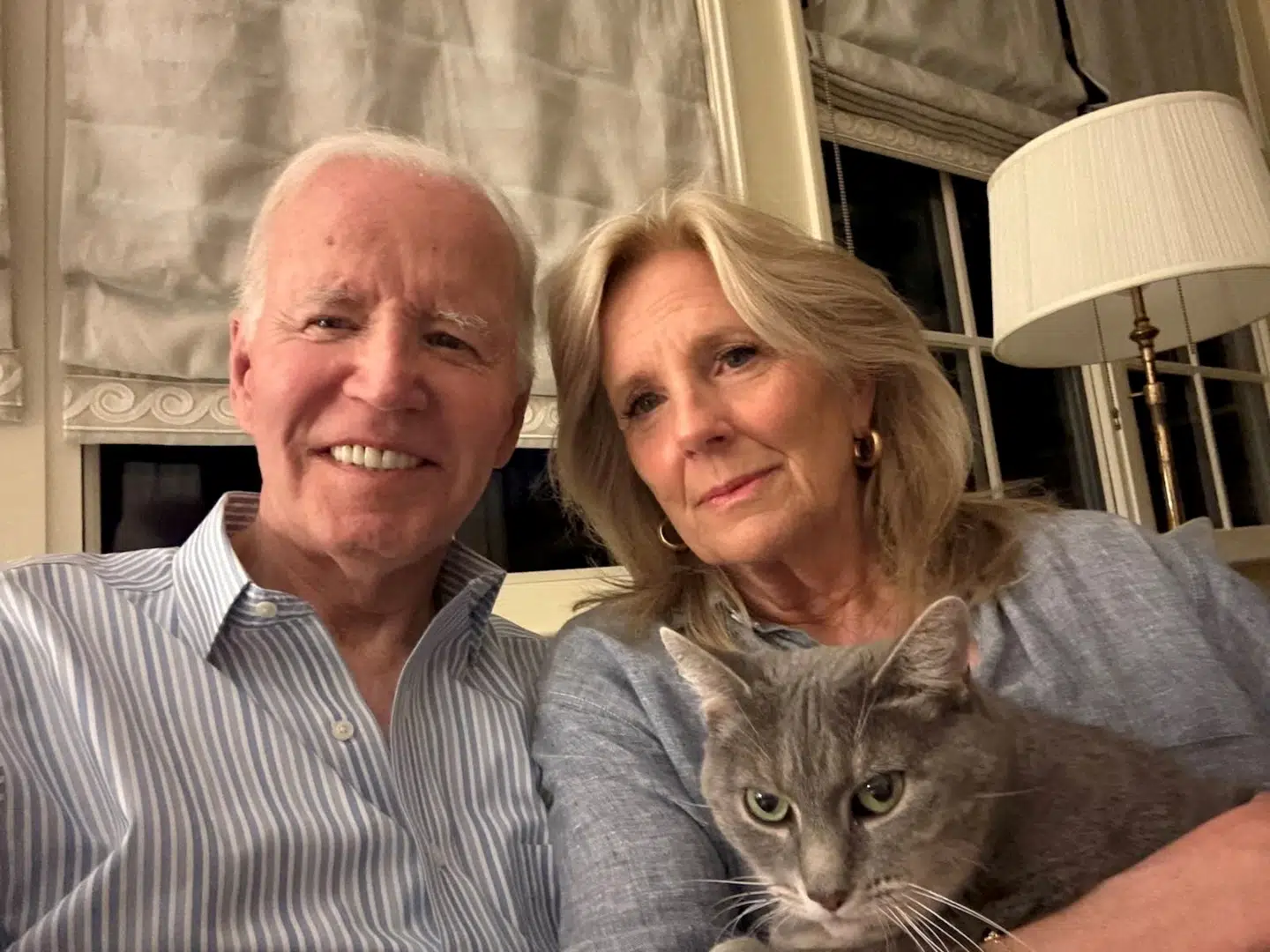 Joe Biden og tidligere førstedame Jill Biden.