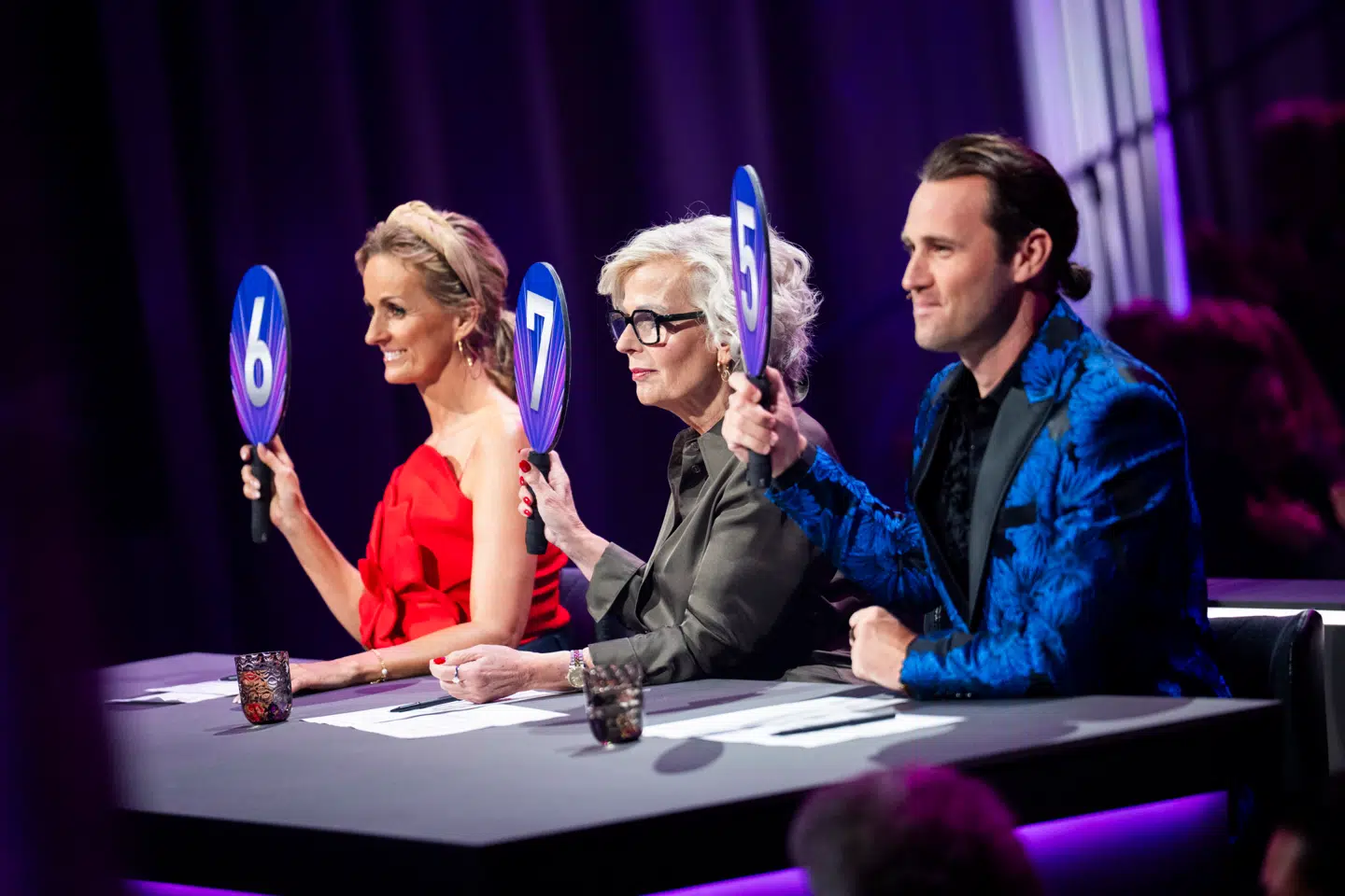 Dommerne Marianne Eihilt, Sonny Fredie Pedersen og Lene James Mikkelsen.
