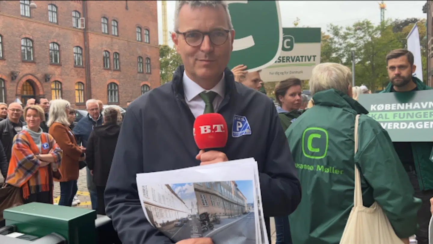 Jakob Næsager (K) kæmper for bedre parkeringsforhold i Københavns Kommune.