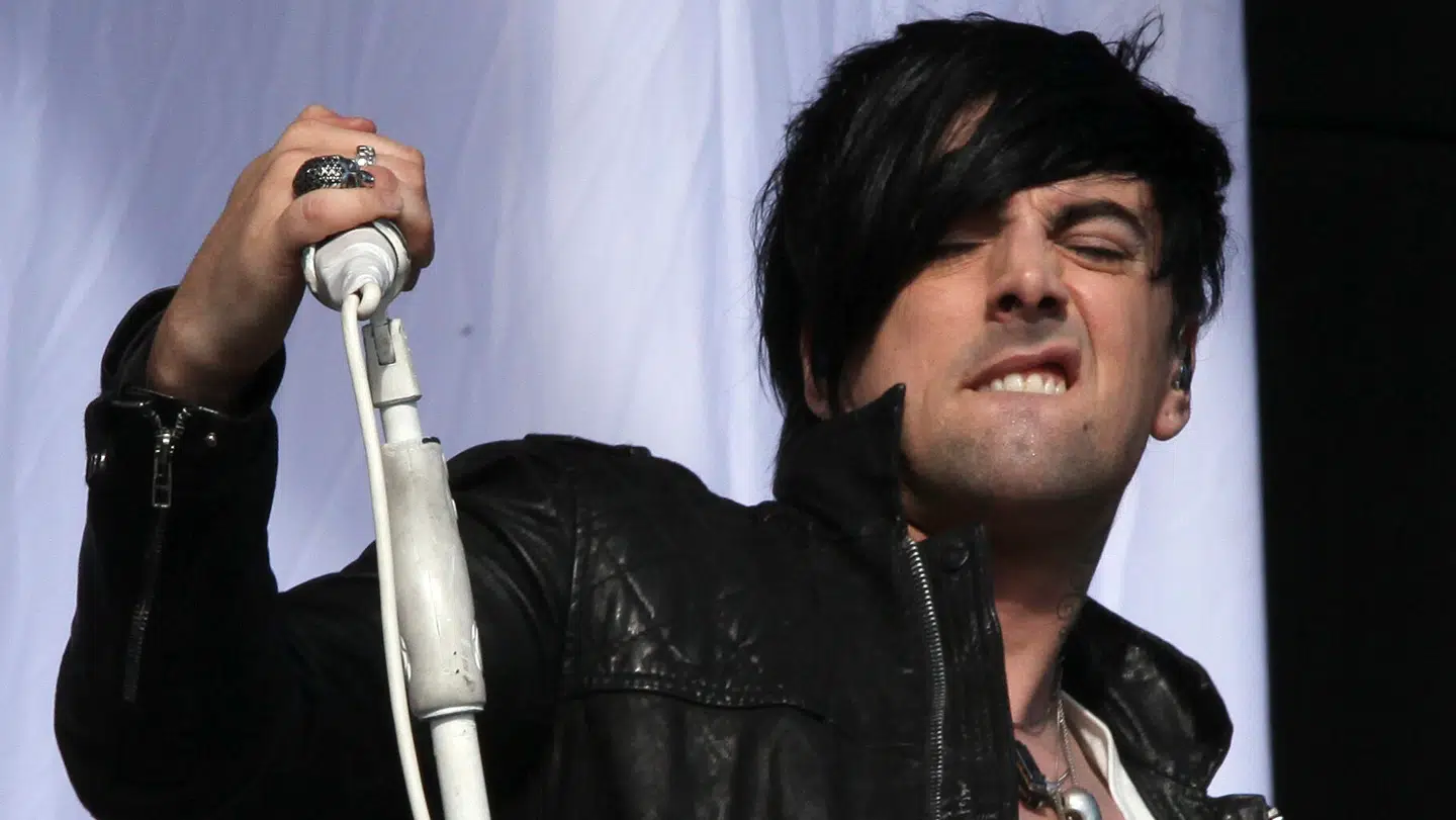 Ian Watkins blev dræbt i fængslet af en medindsat. Billedet er fra en festival i England i 2011.