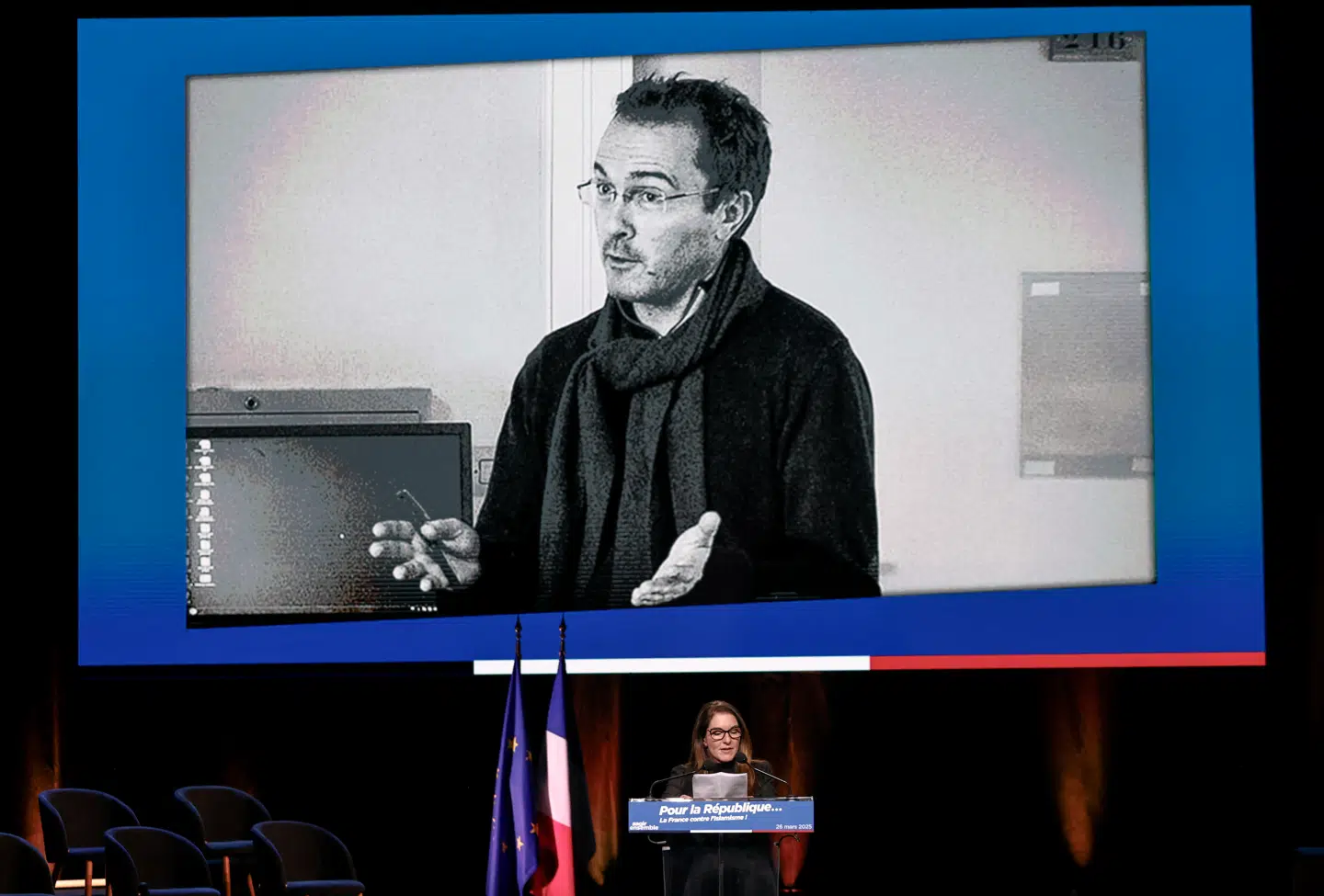 Den 16. oktober er det fem år siden, at den franske lærer Samuel Paty blev henrettet efter at have vist Muhammed-tegninger i en undervisningstime. Arkivfoto: Thibaud Moritz/AFP/Ritzau Scanpix