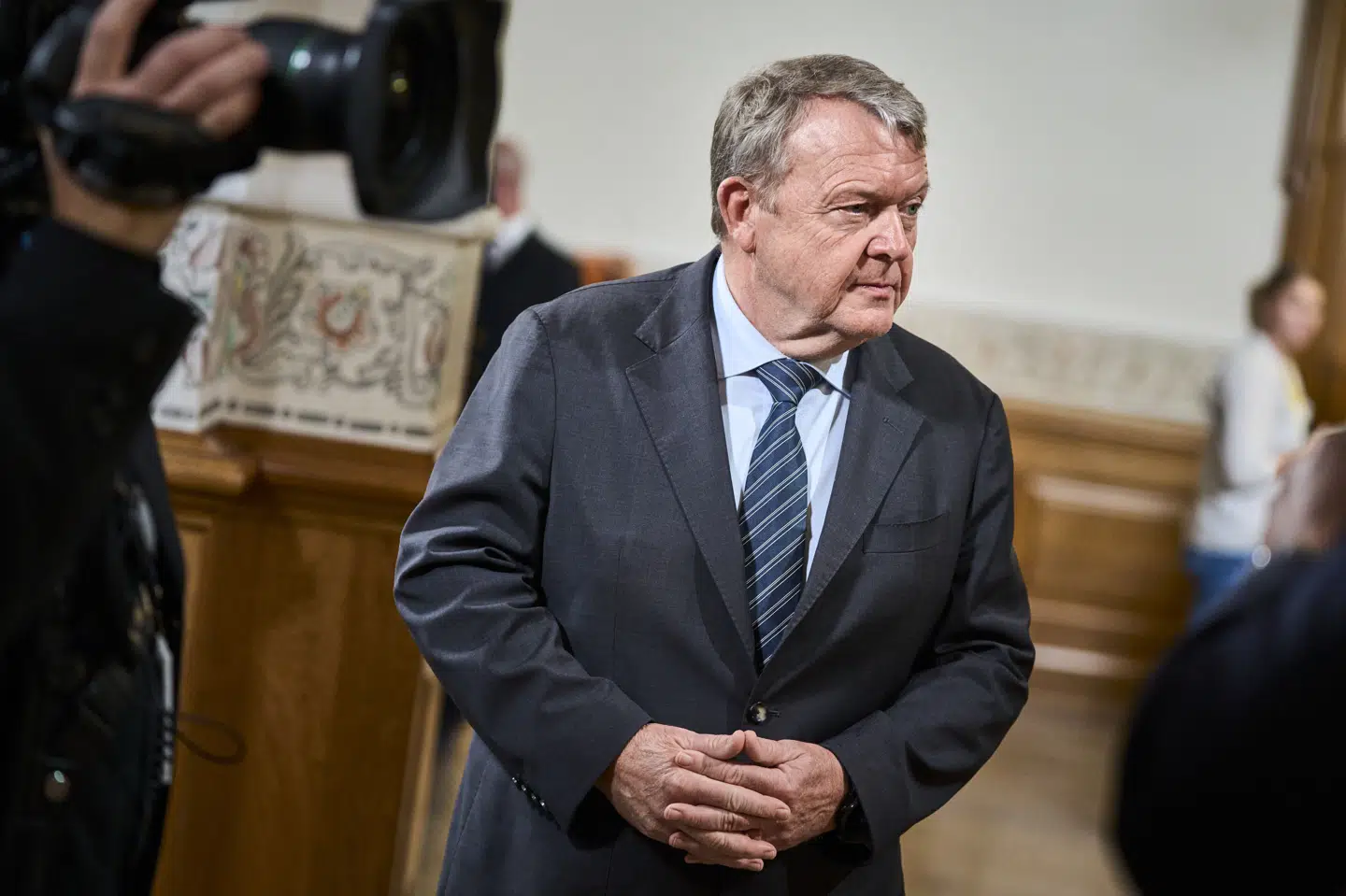 Udenrigsminister Lars Løkke Rasmussen (M) deltager i et rekordforsøg på det sociale streamingmedie Twitch. (Arkivfoto).