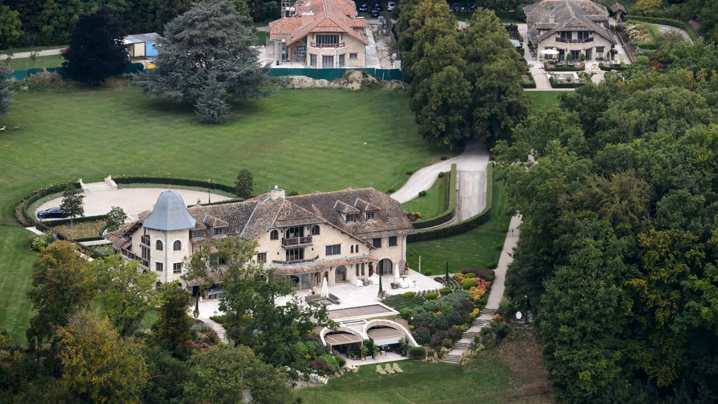 Schumachers hjem i Gland, Schweiz.