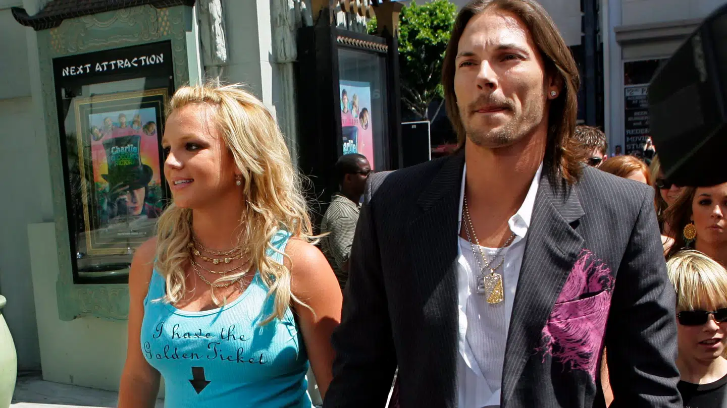 Britney Spears og Kevin Federline var gift fra 2004 til 2007.