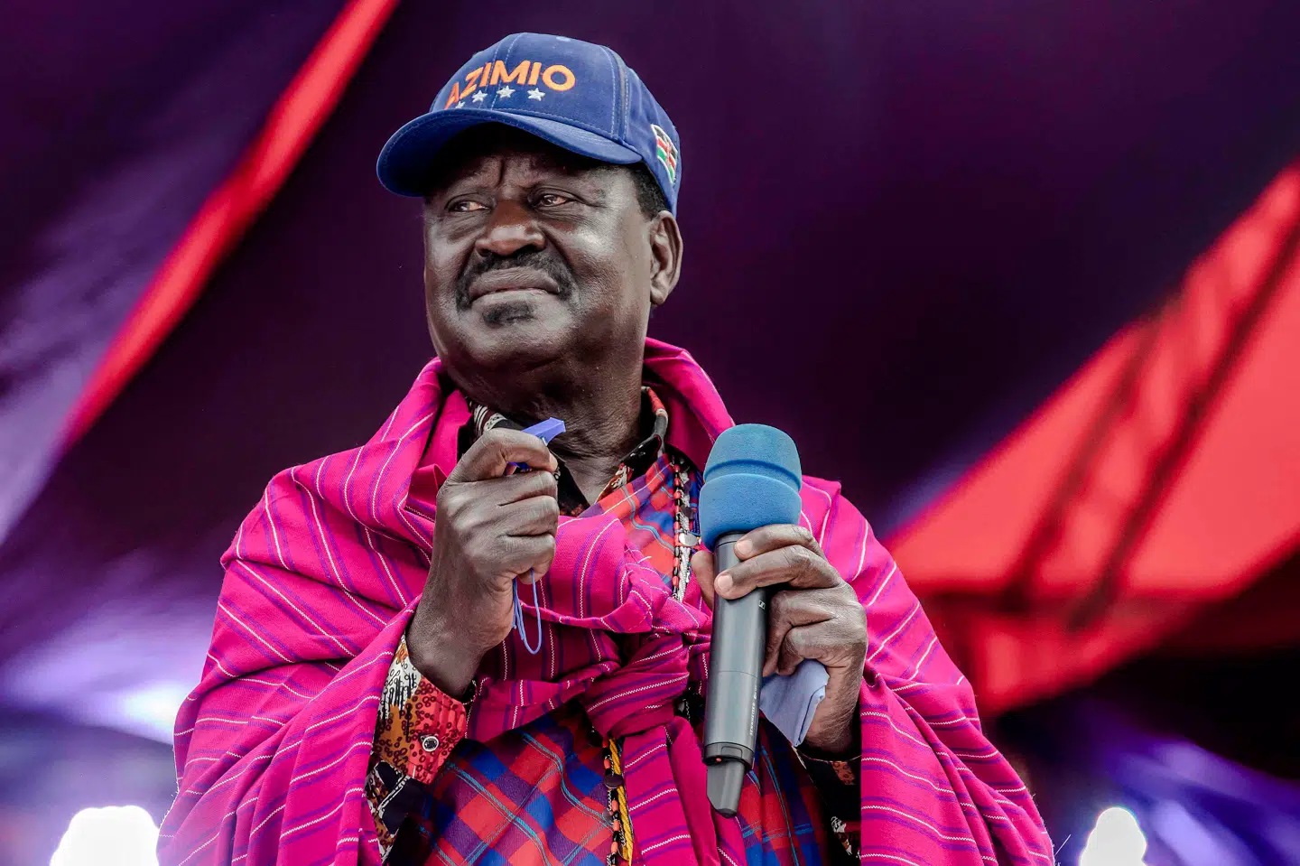 Raila Odinga blev 80 år.