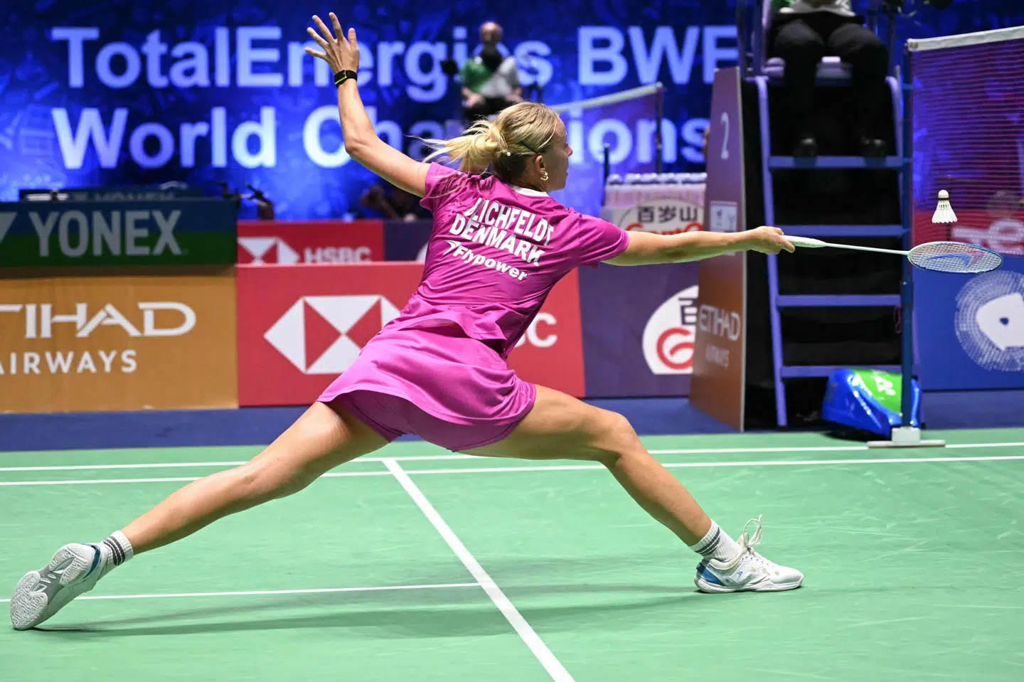 Mia Blichfeldt ligger nummer 21 på verdensranglisten. (Arkivfoto).