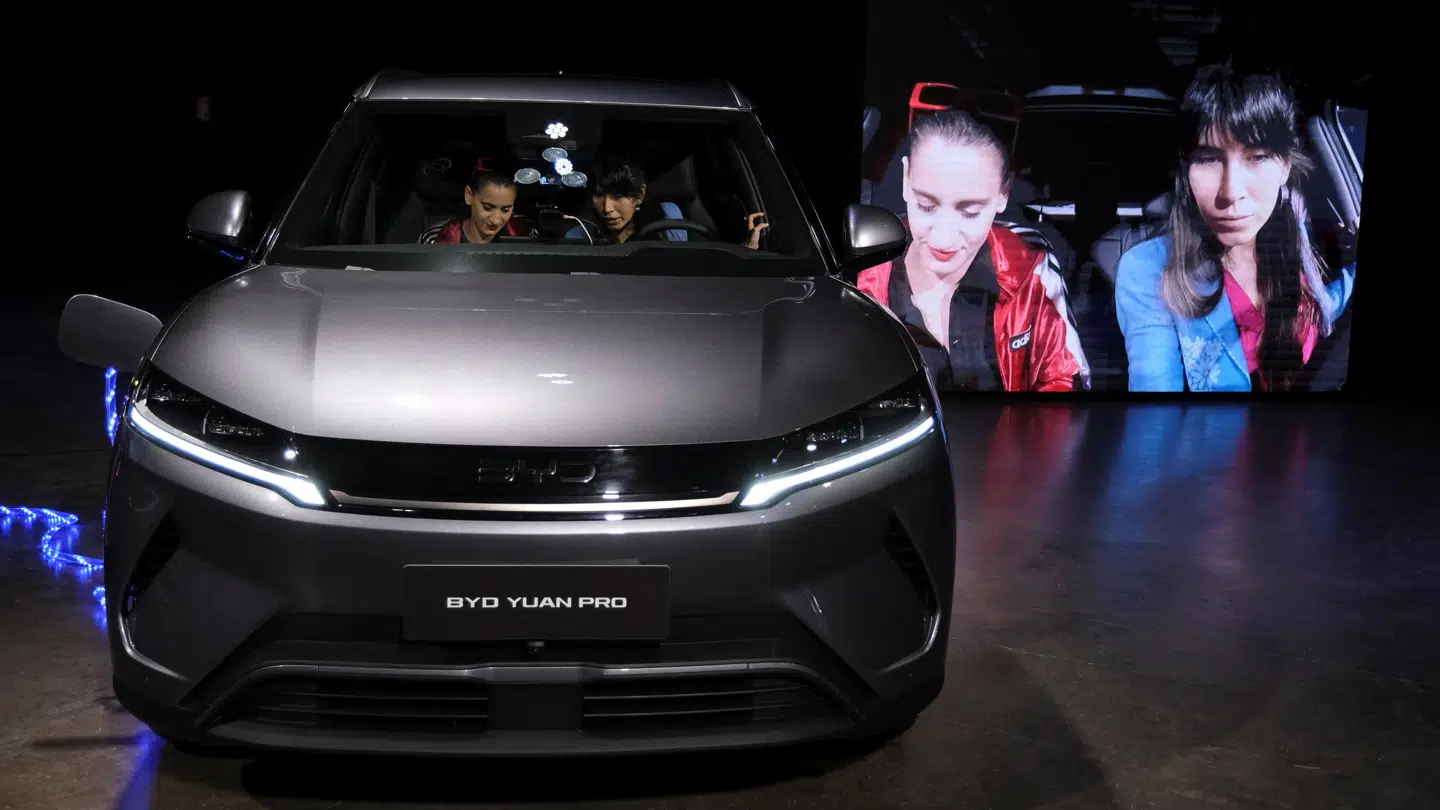 Her ses modellen BYD Yuan Pro.