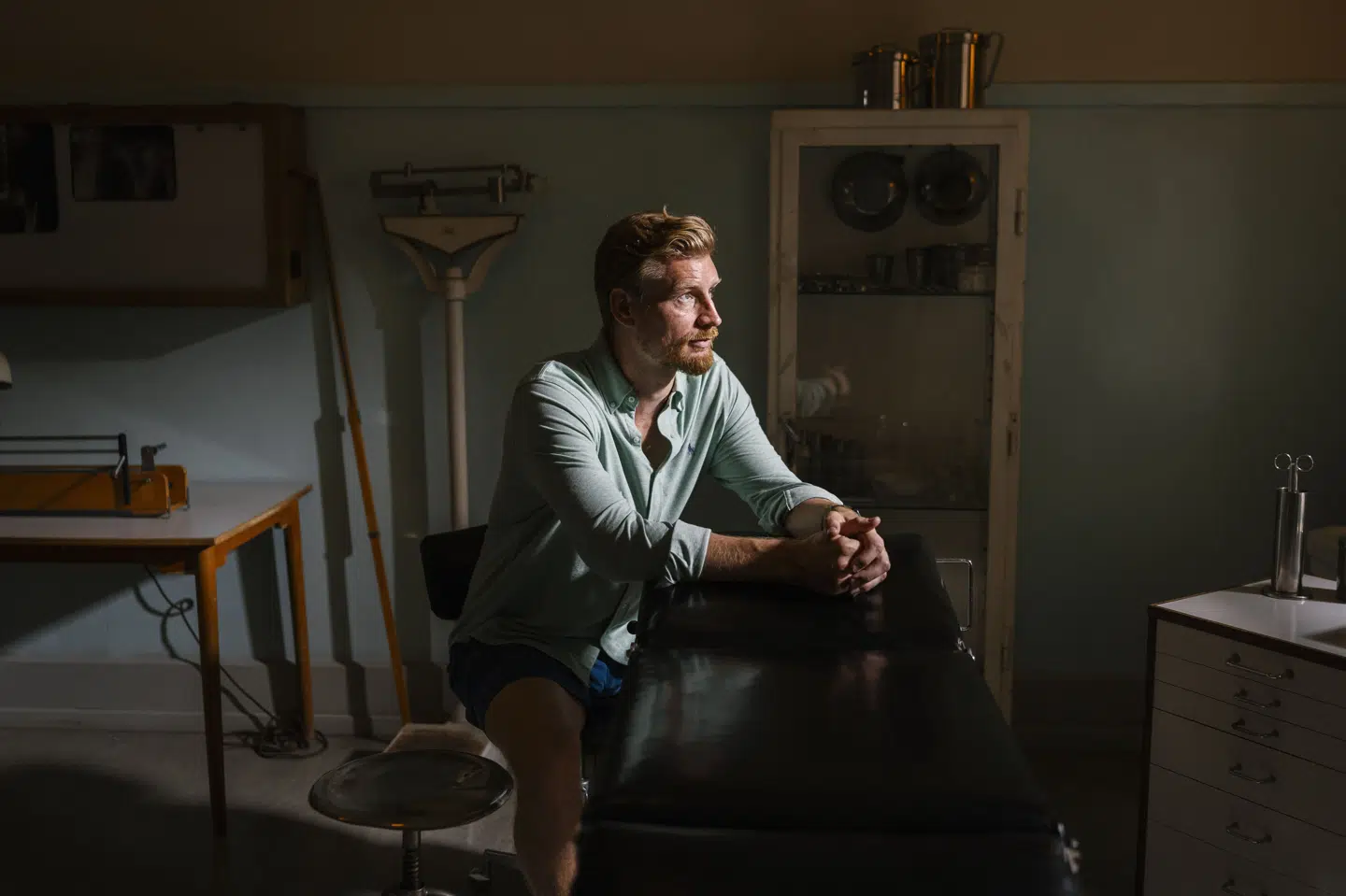 - For mig handler det om at kunne adskille arbejdet fra privatlivet, lyder det fra skuespilleren Andreas Jebro. (Arkivfoto).