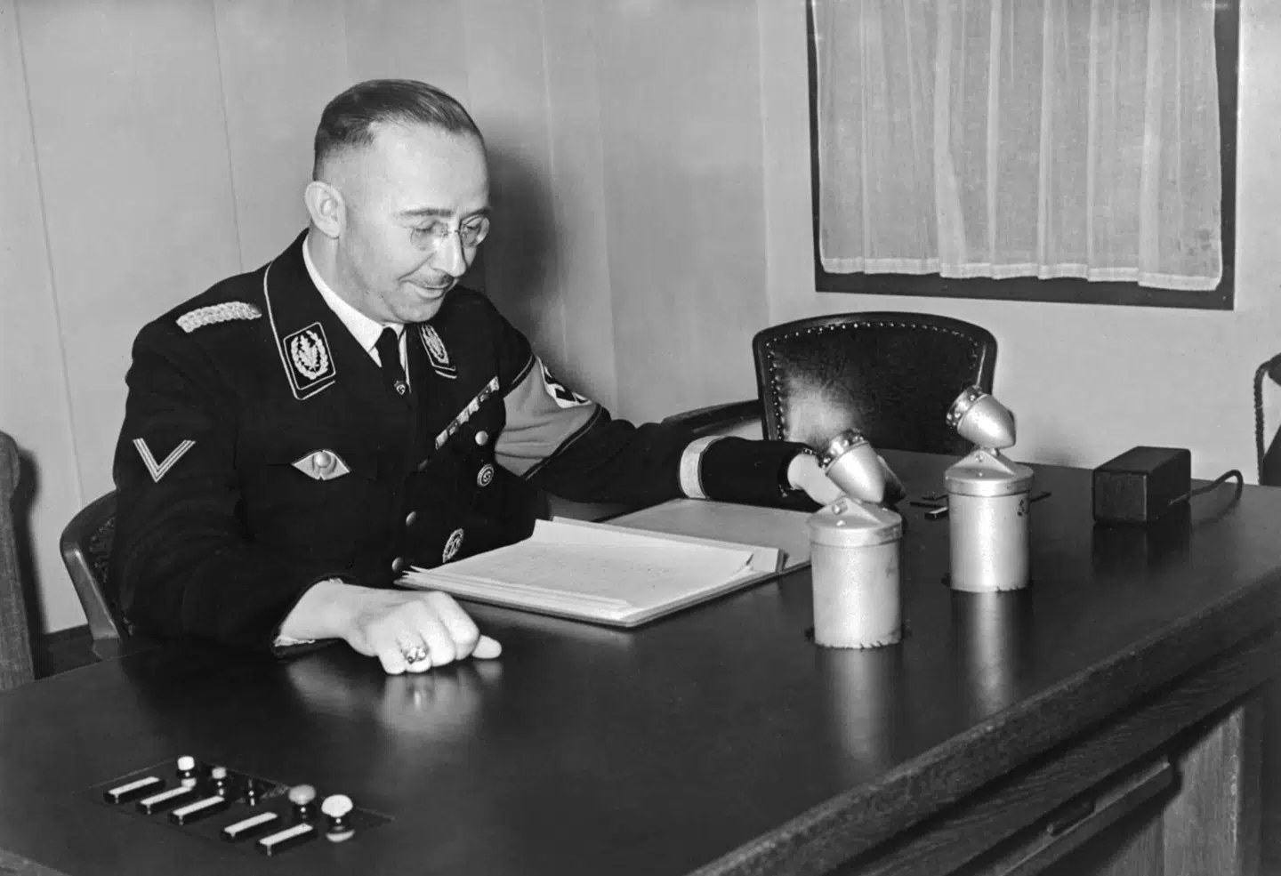Heinrich Himmler i 1939. Arkivfoto: STR