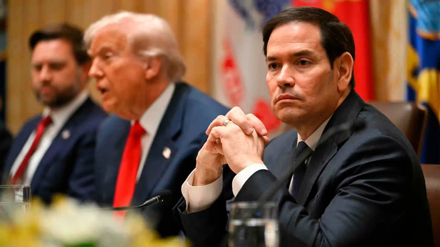 Ruslands og USAs udenrigsminister har talt sammen ifølge en erklæring fra Rusland. På billedet ses USAs udenrigsminister Marco Rubio.