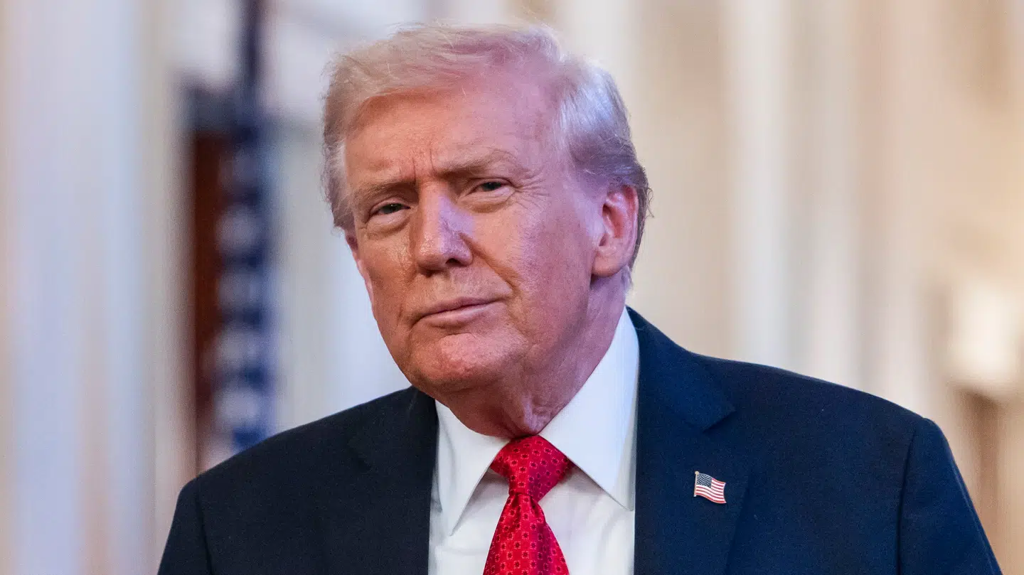 Den amerikanske præsident, Donald Trump, ses her i Det Hvide Hus den 20. oktober.