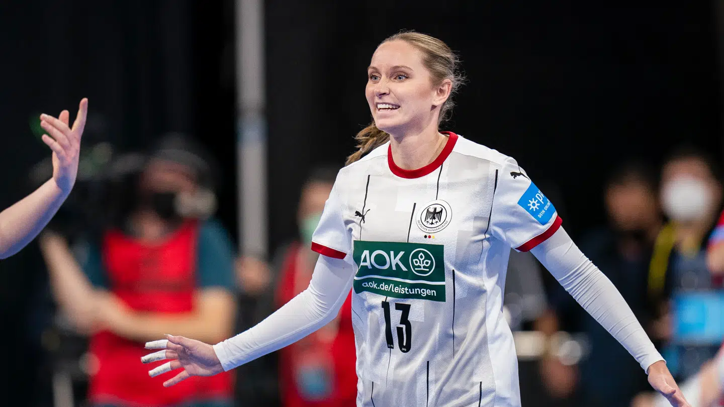 Silje Brøns Petersen spiller for det tyske landshold.