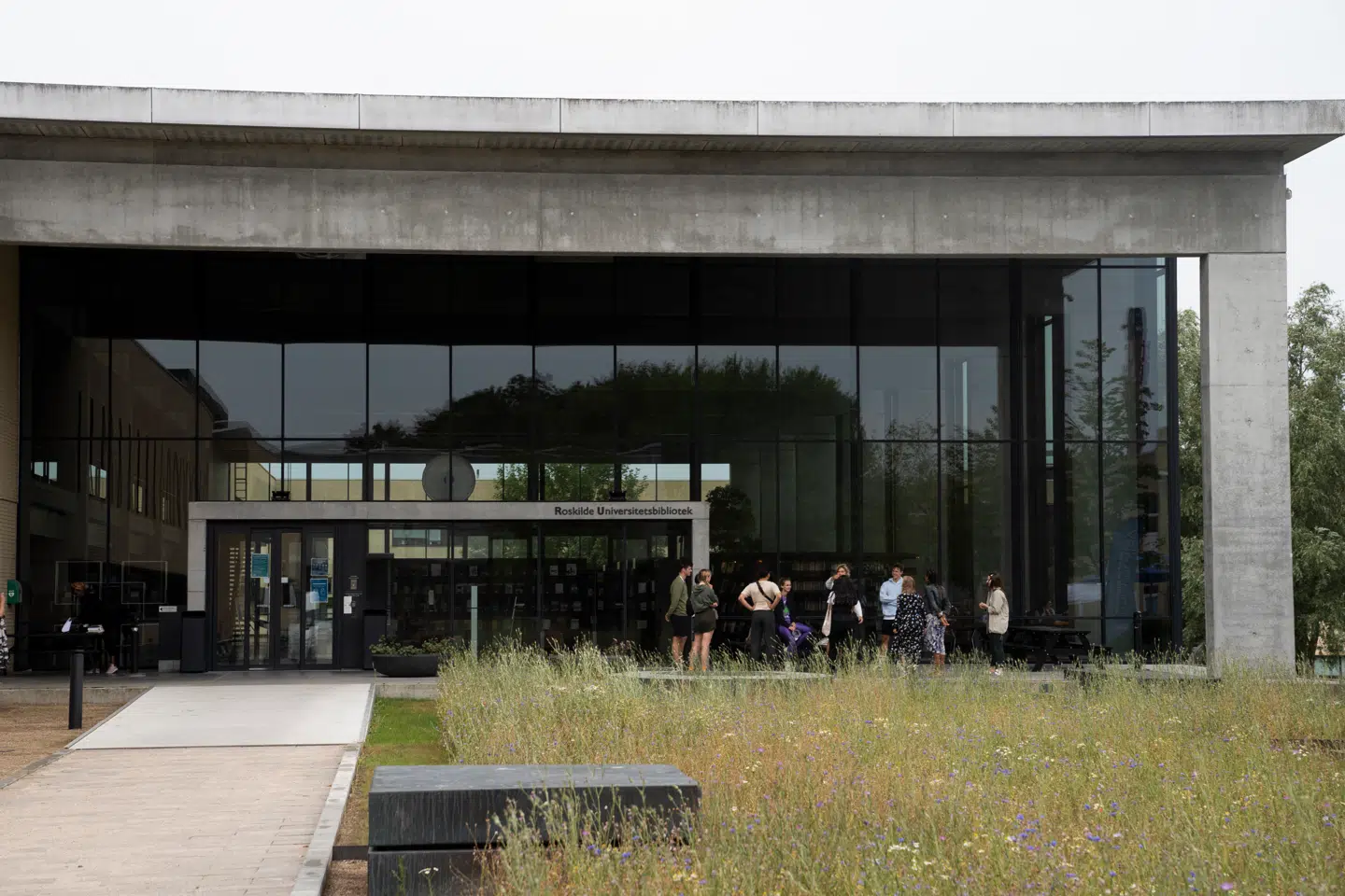 Studerende fra Roskilde Universitet er utilfredse med et oplæg fra en gæsteoplægsholder.