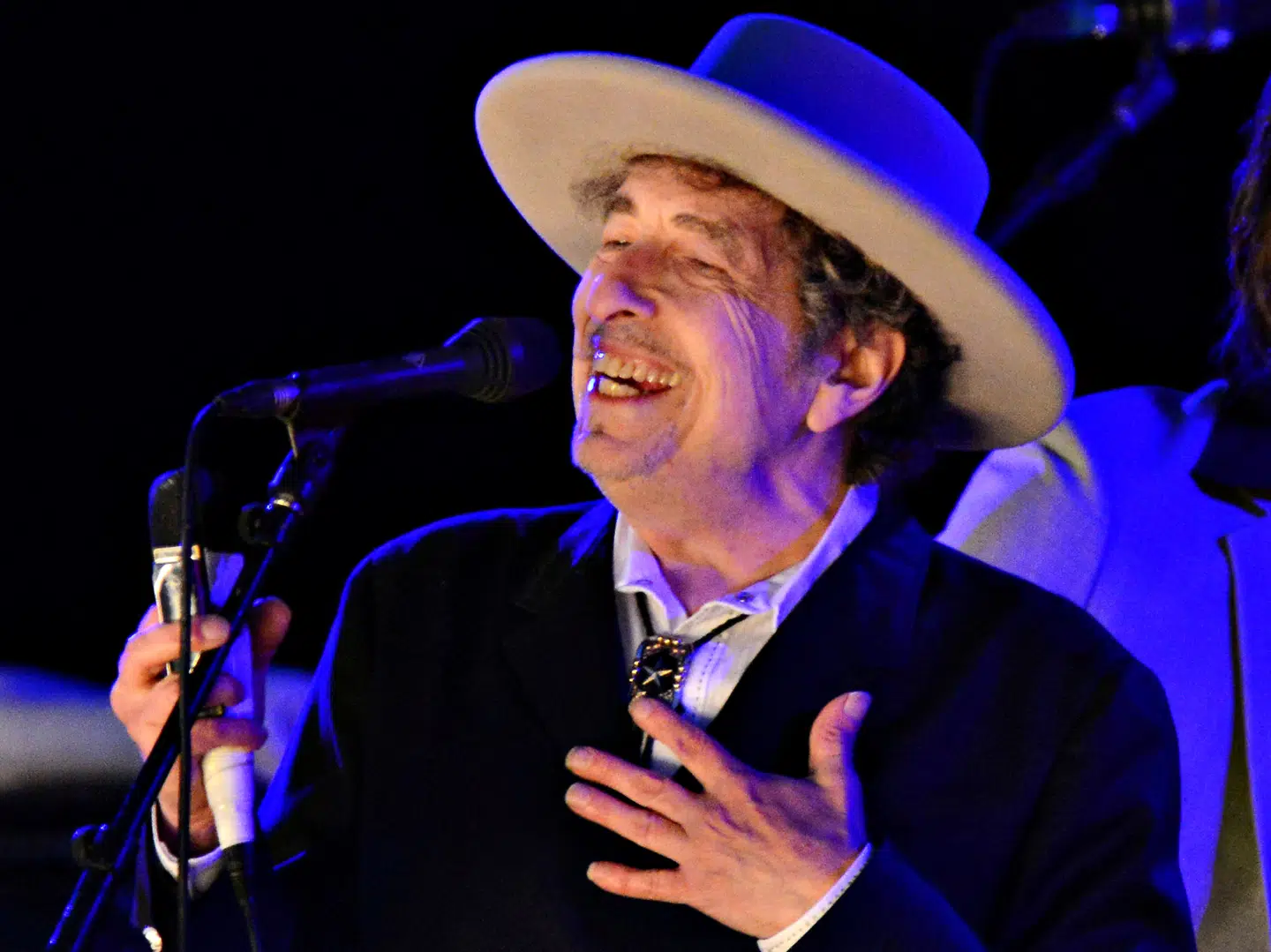 Fotografer var forment adgang, da den amerikanske rocklegende, Bob Dylan, tirsdag aften gav koncert i Royal Arena. Derfor indeholder Berlingskes anmeldelse udelukkende arkivfotos.