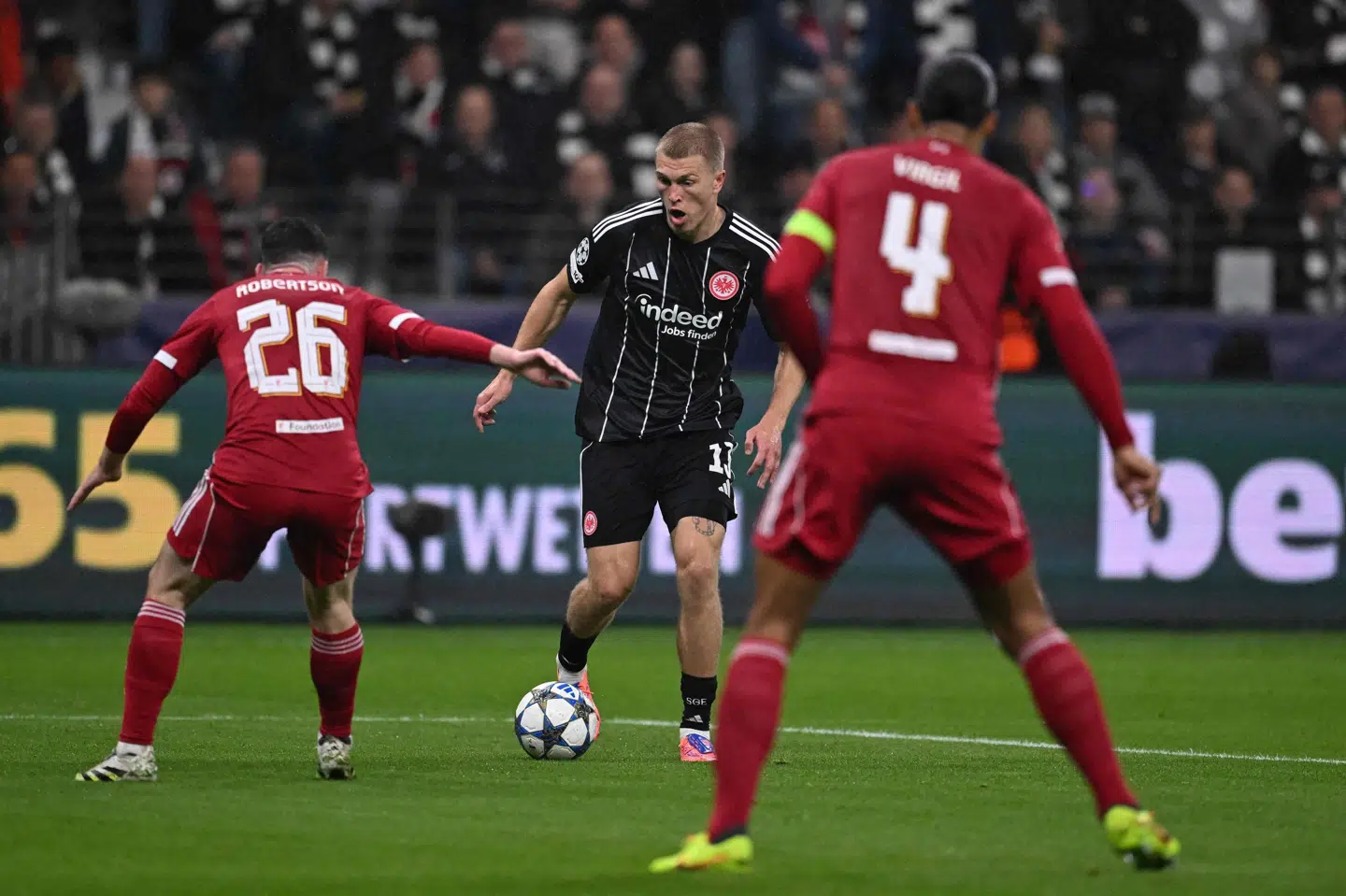Rasmus Nissen Kristensen åbnede målkontoen for sæsonen, men det var ikke i nærheden af at skaffe Eintracht Frankfurt point.
