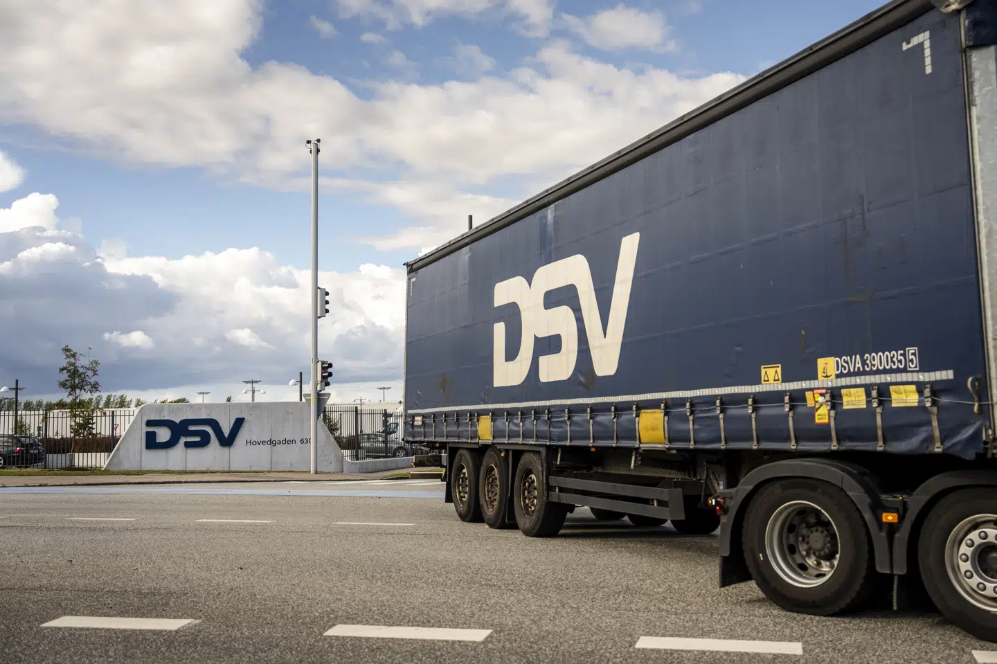 Logistikselskabet DSV har set sin omsætning skyde i vejret efter integrationen af det tyske selskab DB Schenker. (Arkivfoto).