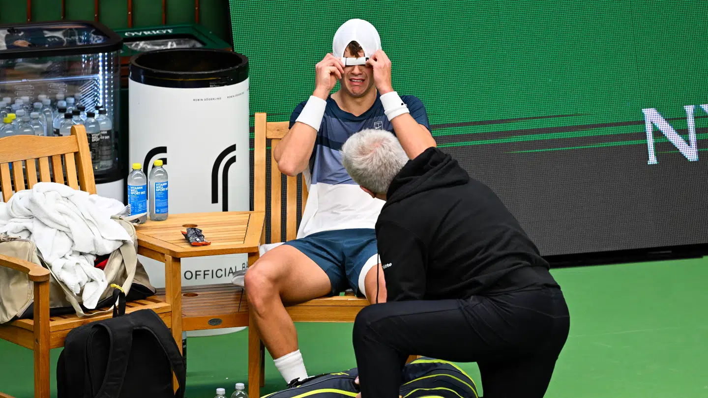 Holger Rune var grædefærdig i Stockholm.