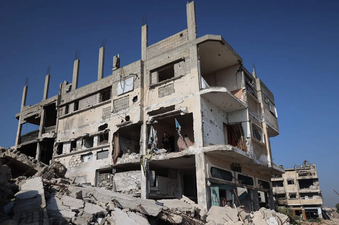 Ødelæggelser i Gaza den 23. oktober.
