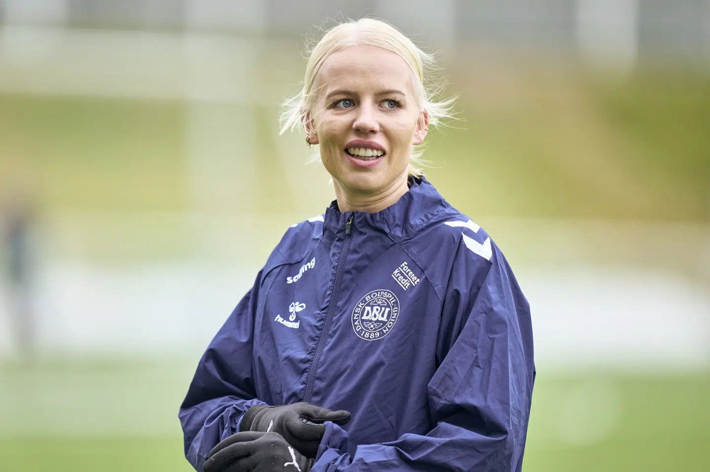 Sofie Svava kan få sin landskamp nummer 59 mod Finland fredag aften.