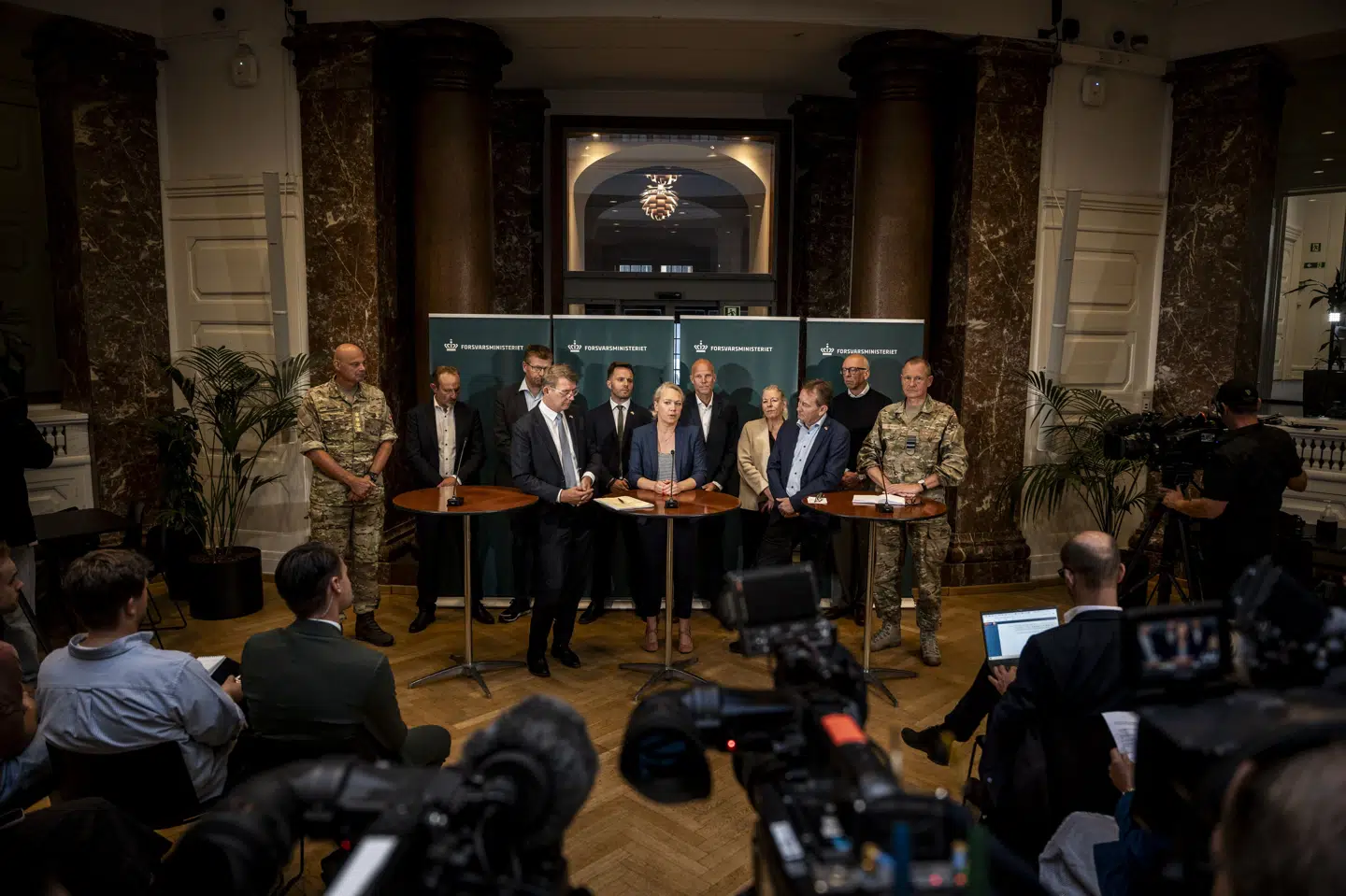 Forsvarsforligskredsen, der i september præsenterede et rekordstort indkøb af jordbaseret luftforsvar, har nu fravalgt at gå videre med en israelsk producent til ligeledes luftforsvar af Danmark. (Arkivfoto).