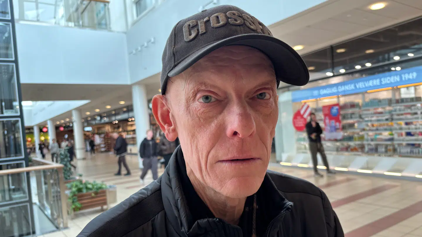 Mikael Arndt Hansen på 61 år stemte ved sidste valg på Socialdemokratiet, men overvejer nu kraftigt at stemme på Dansk Folkeparti.