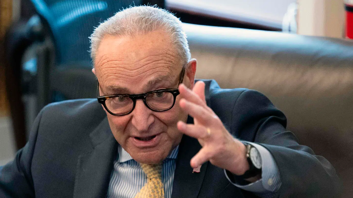 Demokraternes leder i Senatet, Chuck Schumer, fik torsdag nogle sjældne gode nyheder for hans hårdt ramte parti.