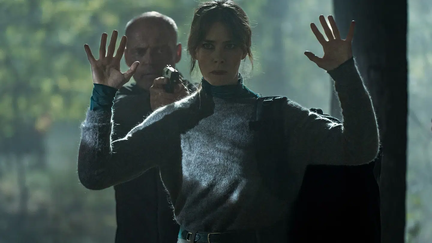 Jacob Lohmann og Birgitte Hjort Sørensen i 'Oxen'.