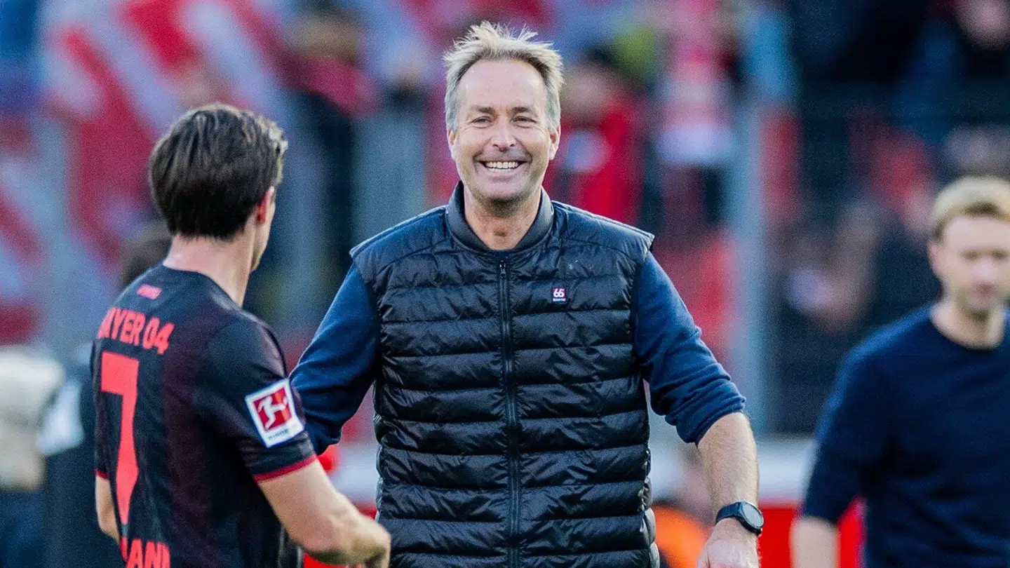 Kasper Hjulmand har fået en god start på tilværelsen i Bayer Leverkusen.